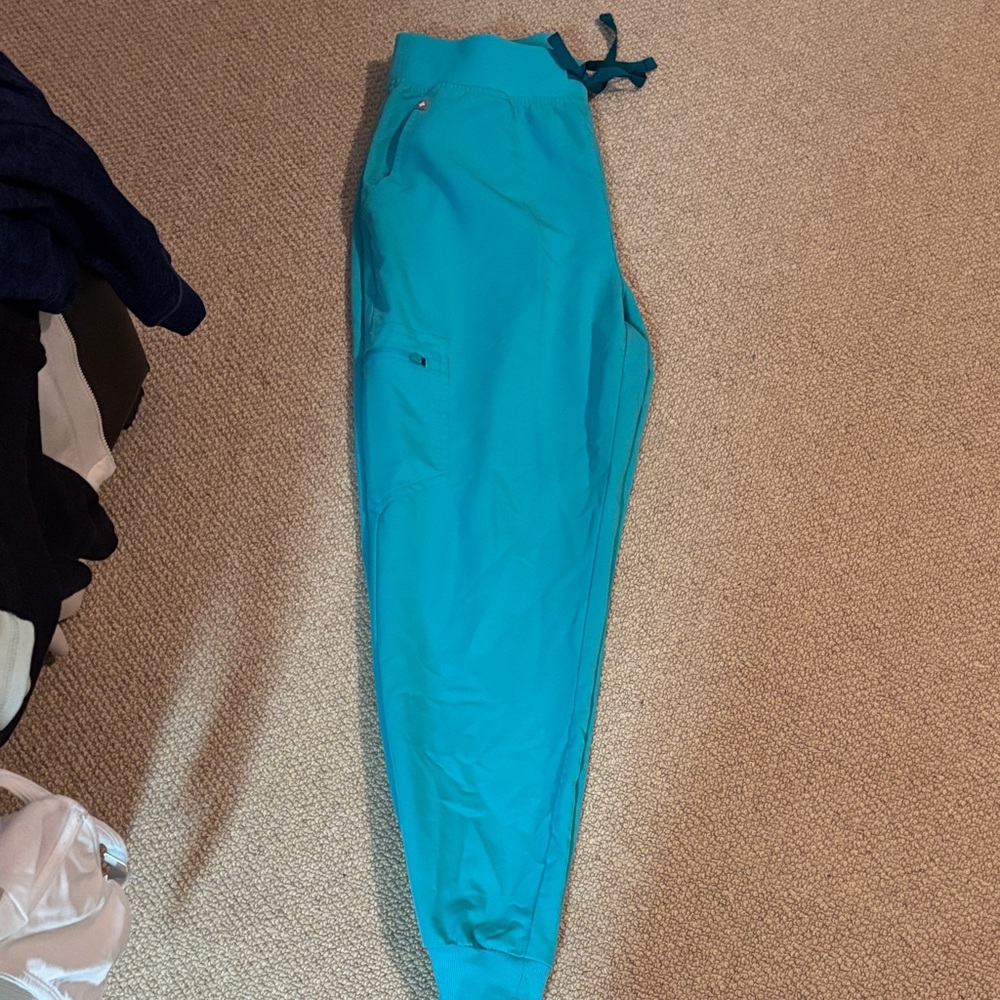 Figs Teal Women's Pants